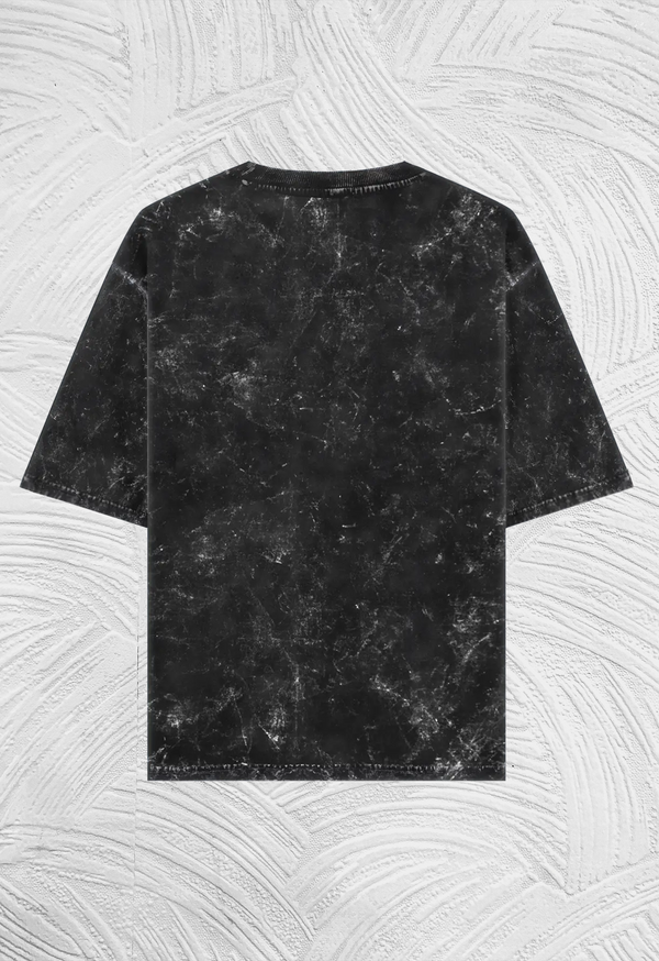 Astronaut Unisex Acid Washed Oversized T-Shirt