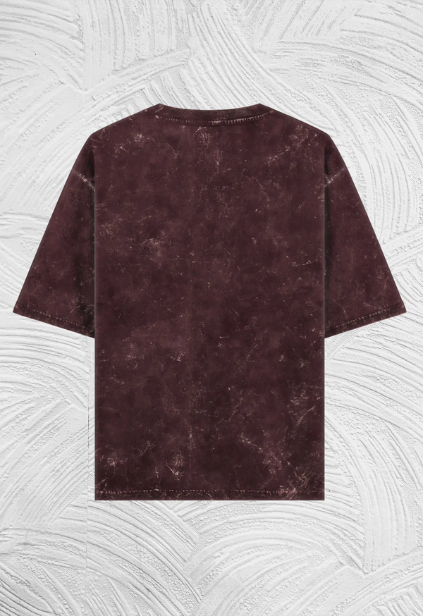 Astronaut Unisex Acid Washed Oversized T-Shirt