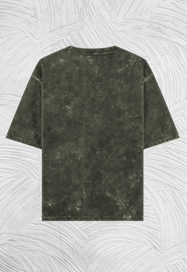 Astronaut Unisex Acid Washed Oversized T-Shirt